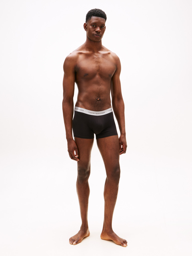 Multi 3-Pack Metallic Logo Trunks Gift Set  Men