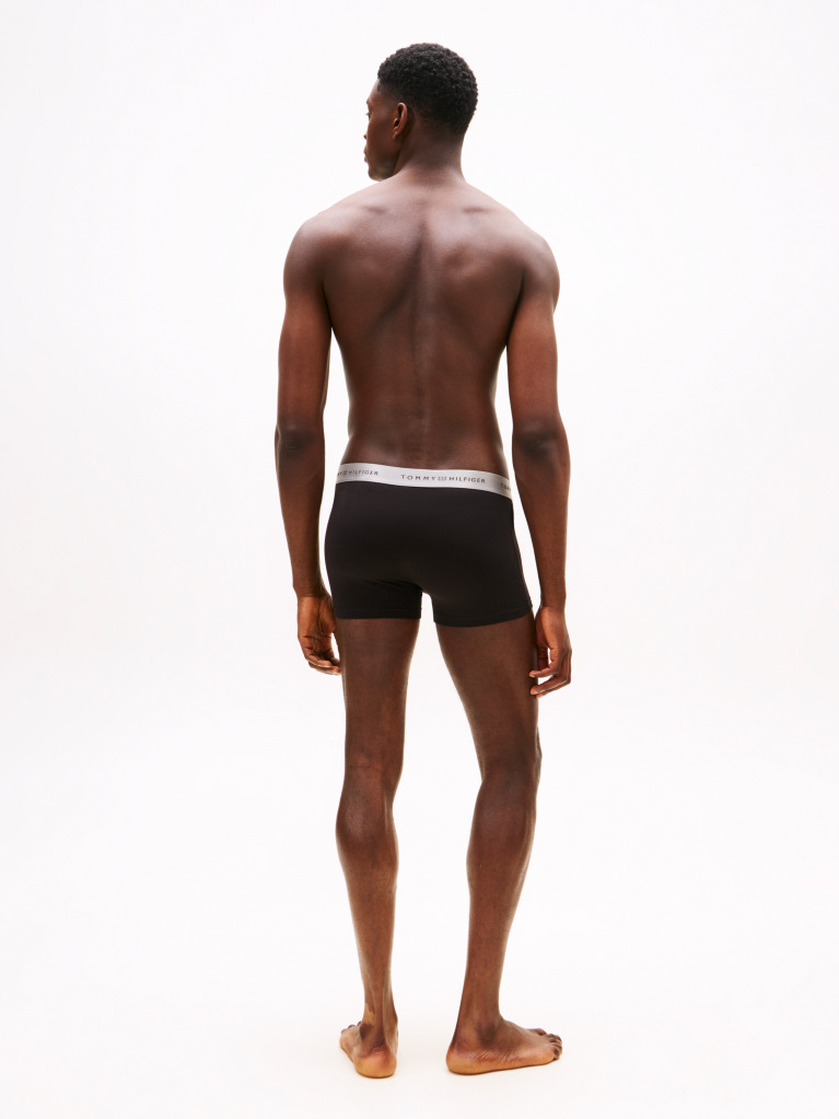 Multi 3-Pack Metallic Logo Trunks Gift Set  Men