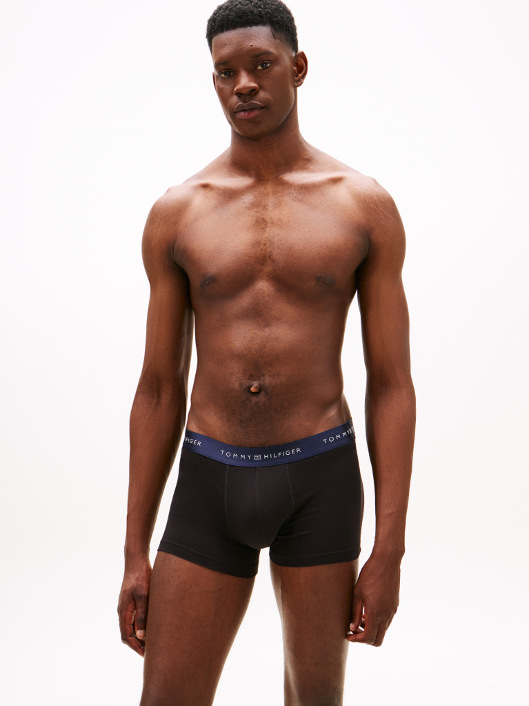 Multi 3-Pack Metallic Logo Trunks Gift Set  Men