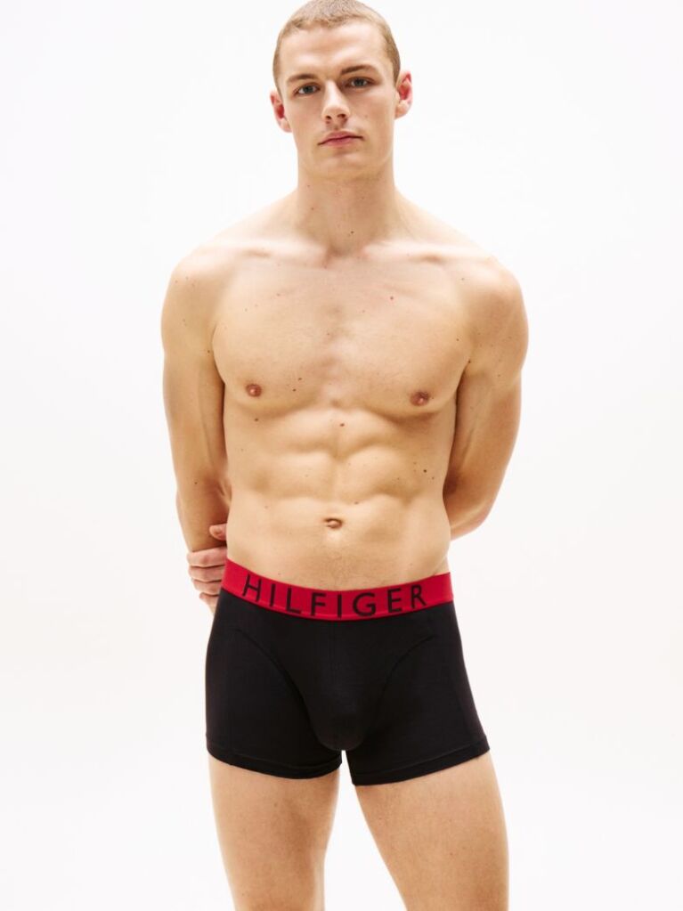 Multi 3-Pack Contrast Waistband Trunks  Men