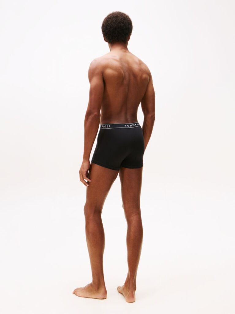 Black 3-Pack Trunks  Men
