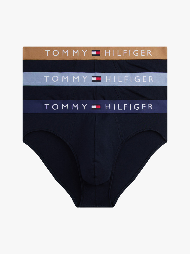 Multi 3-Pack Logo Waistband Briefs  Men