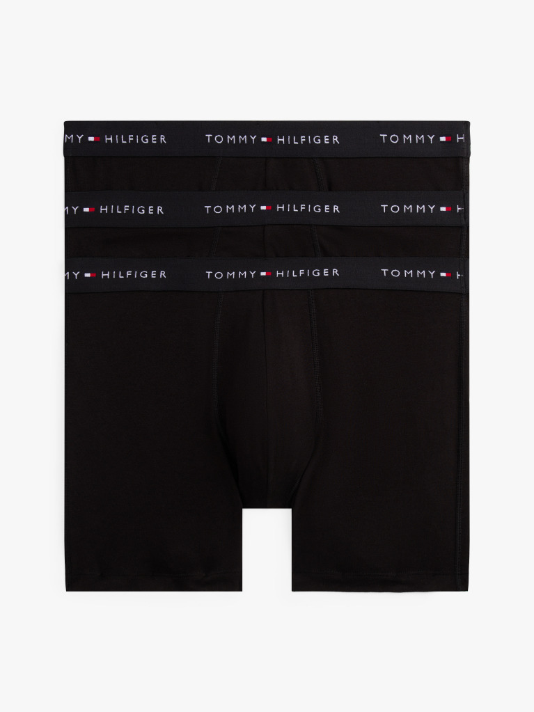 Black 3P Boxer Brief  Men