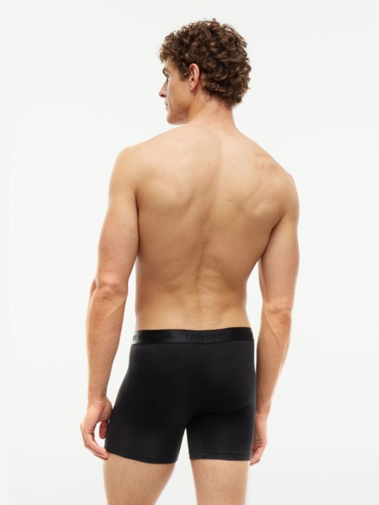 Black 3-Pack Everyday Luxe Tonal Boxer Briefs  Men