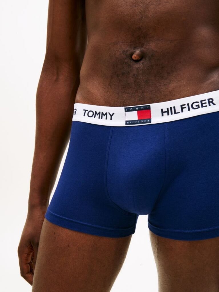 Multi 3-Pack Heritage Logo Waistband Trunks  Men