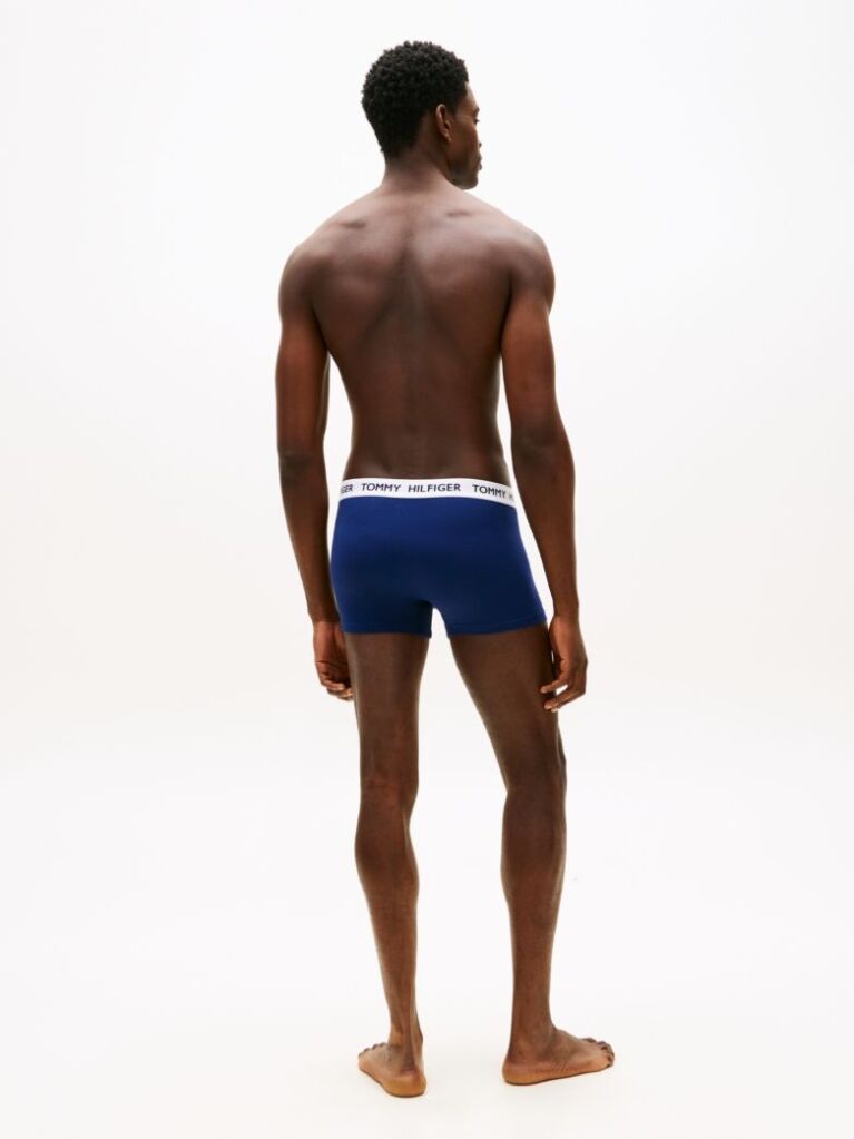 Multi 3-Pack Heritage Logo Waistband Trunks  Men