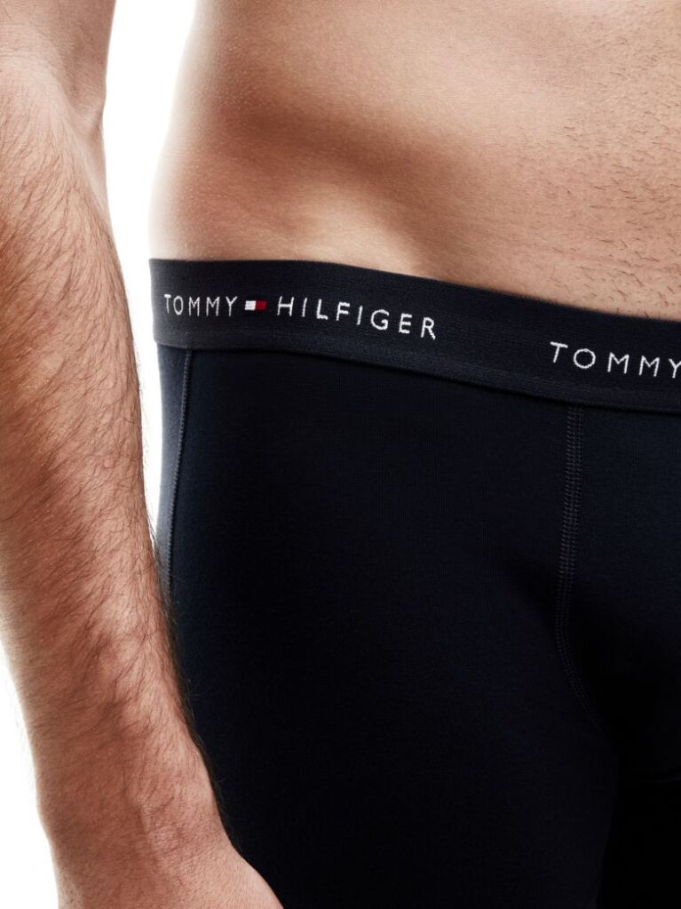 Multi 3-Pack Signature Repeat Logo Waistband Trunks  Men