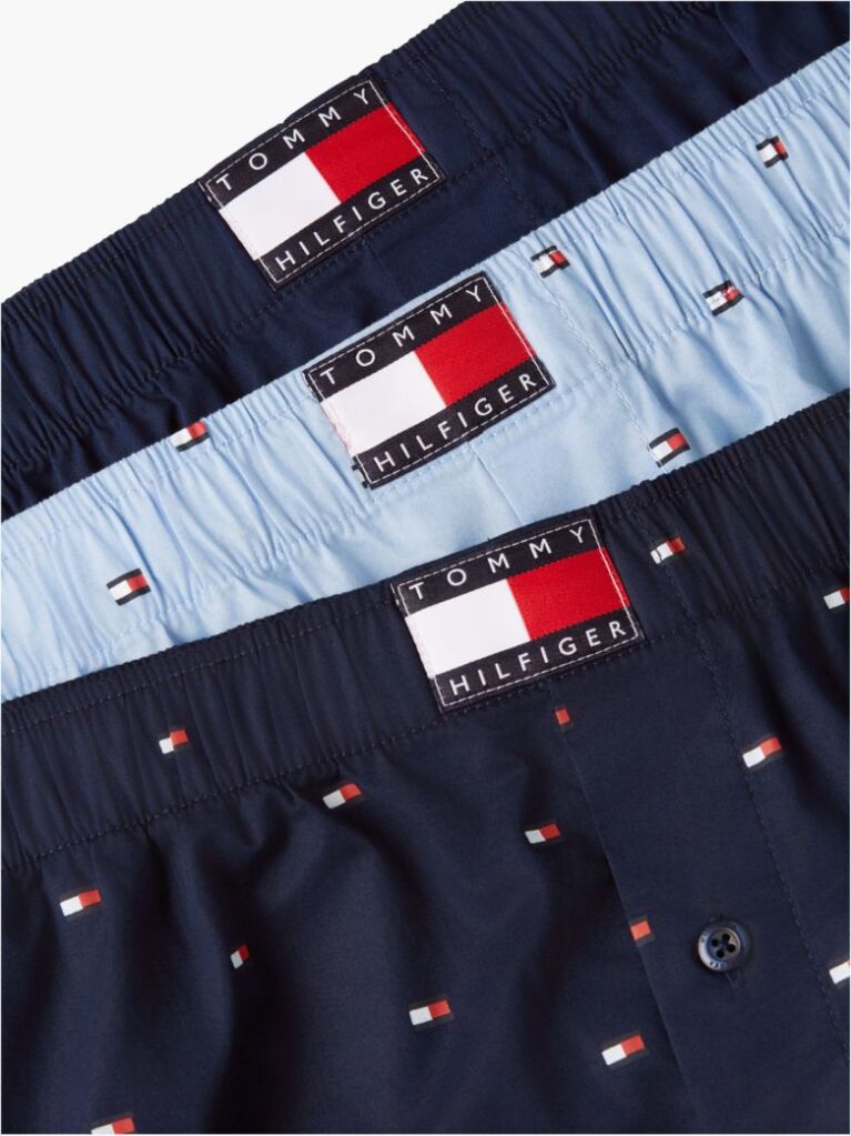 Multi 3-Pack Heritage Logo Poplin Boxer Shorts  Men