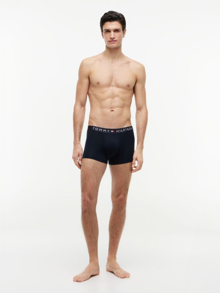 Multi 3-Pack TH Original Logo Waistband Trunks  Men