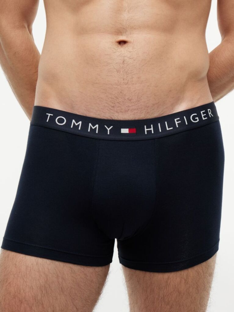 Multi 3-Pack TH Original Logo Waistband Trunks  Men