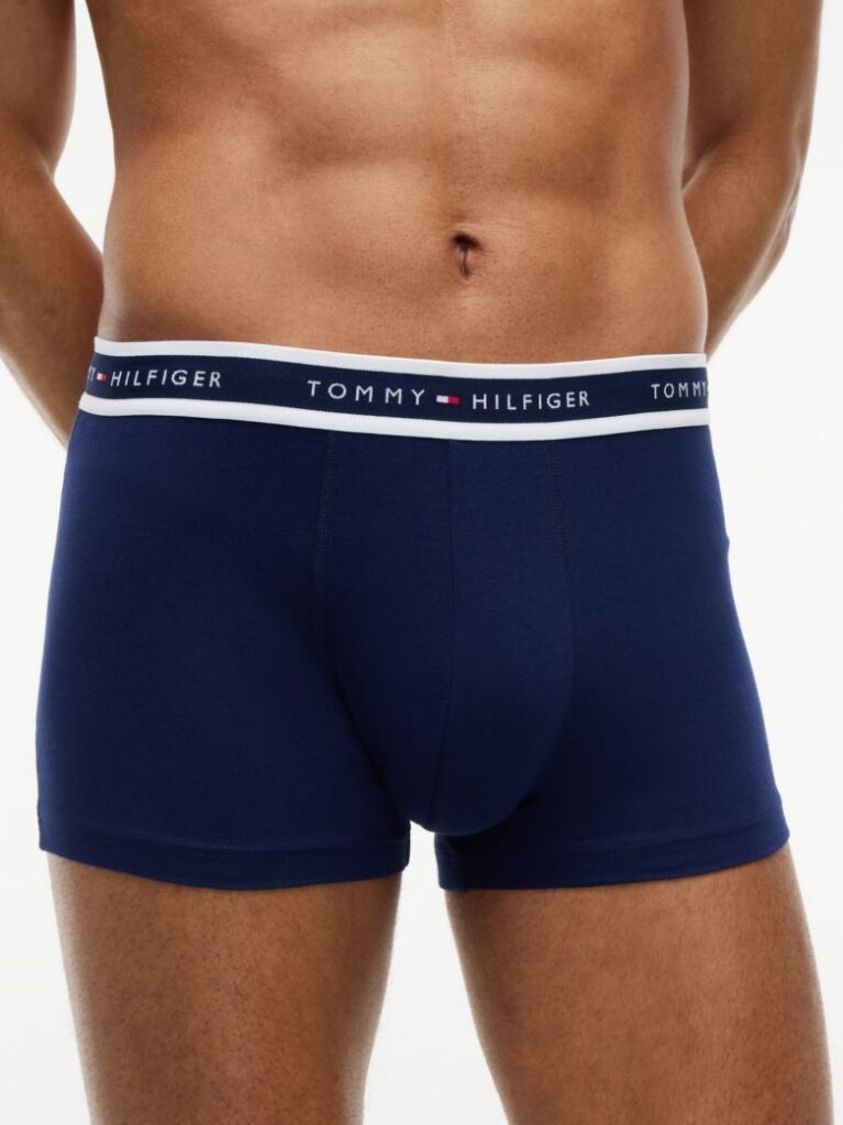 Multi 3-Pack Signature Logo Waistband Trunks  Men