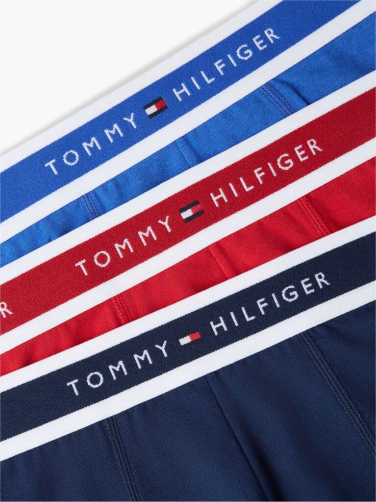 Multi 3-Pack Signature Logo Waistband Trunks  Men