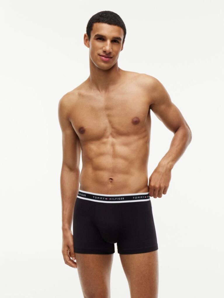 Multi 3-Pack Signature Logo Waistband Trunks  Men