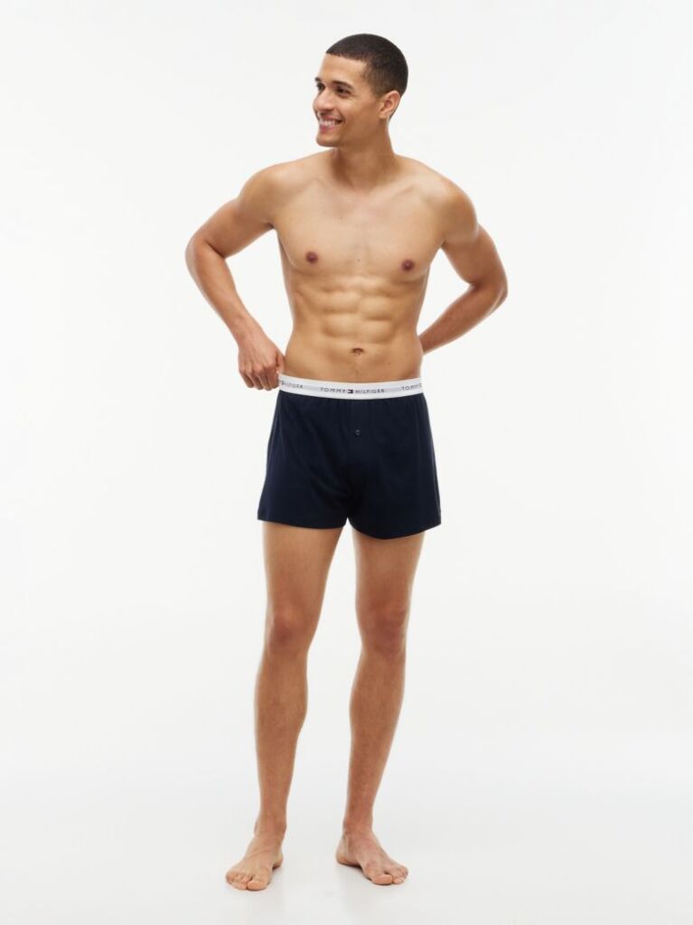 Multi 2-Pack Signature Logo Print Loose Boxer Shorts  Men