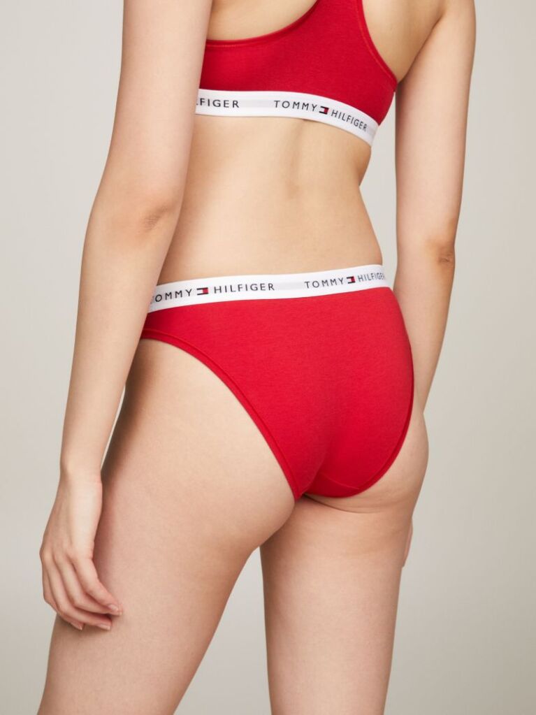 Red Icon Repeat Logo Briefs  Women