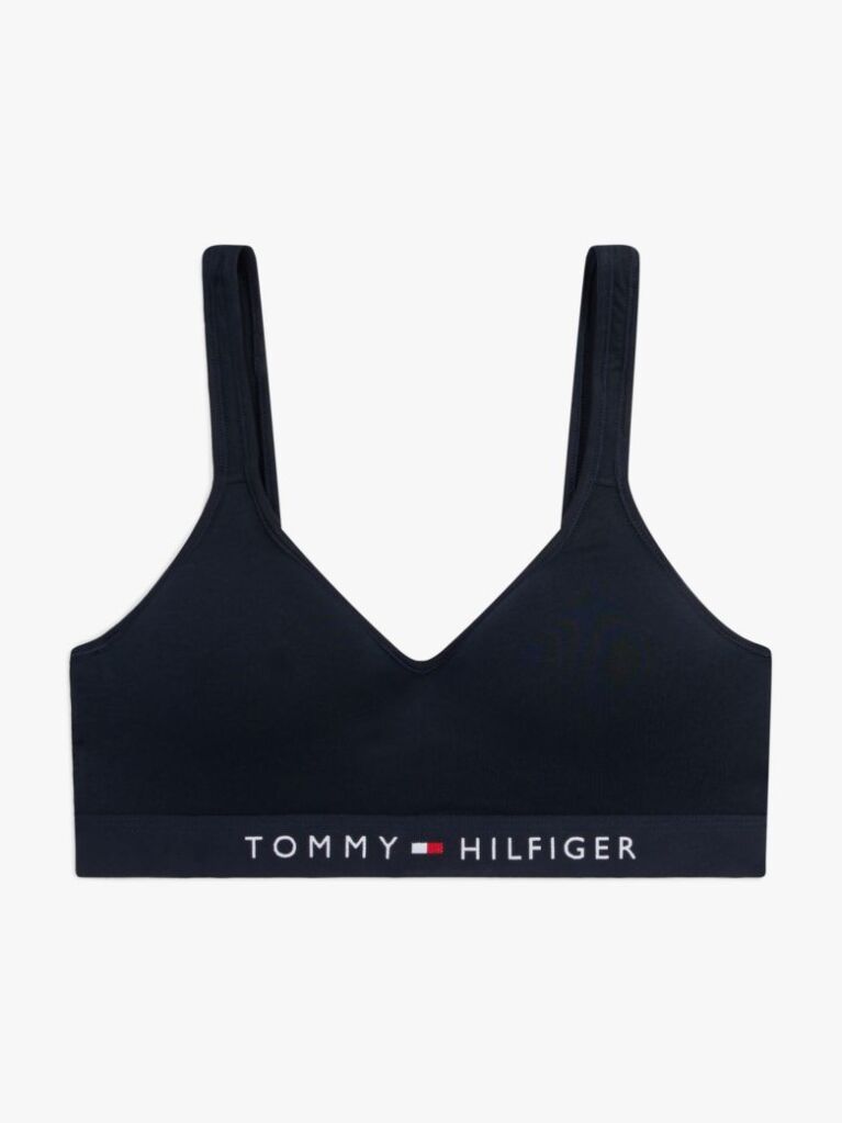 Μπλε Σουτιέν Bralette Με Ενίσχυση Και Λογότυπο  Γυναίκες