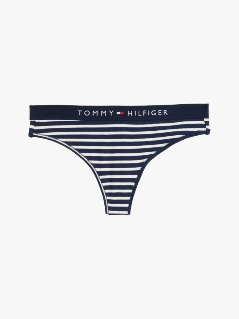 Blue TH Original Stripe Thong  Women
