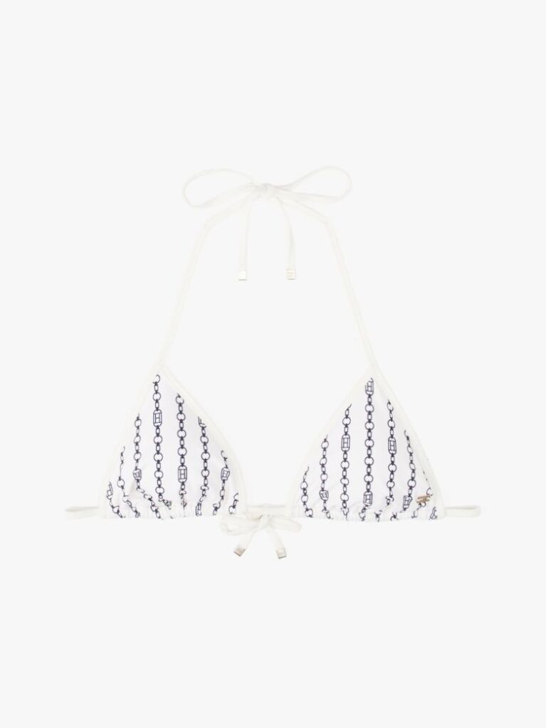 Multi TH Essential Print Triangle Bikini Top  Women
