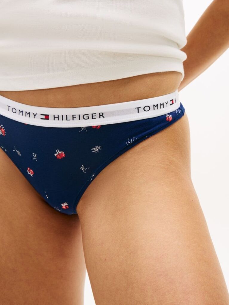 Multi 3-Pack Logo Waistband Thongs  Women