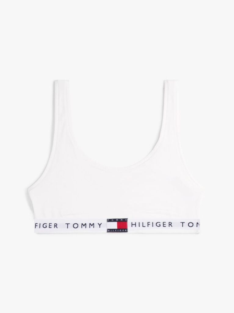 Άσπρο Heritage Σουτιέν Bralette Με Λογότυπο Στο Λάστιχο  Γυναίκες