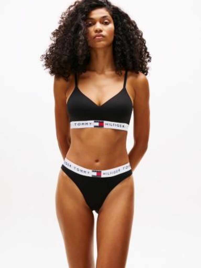 Black Heritage Padded Push-Up Bralette  Women