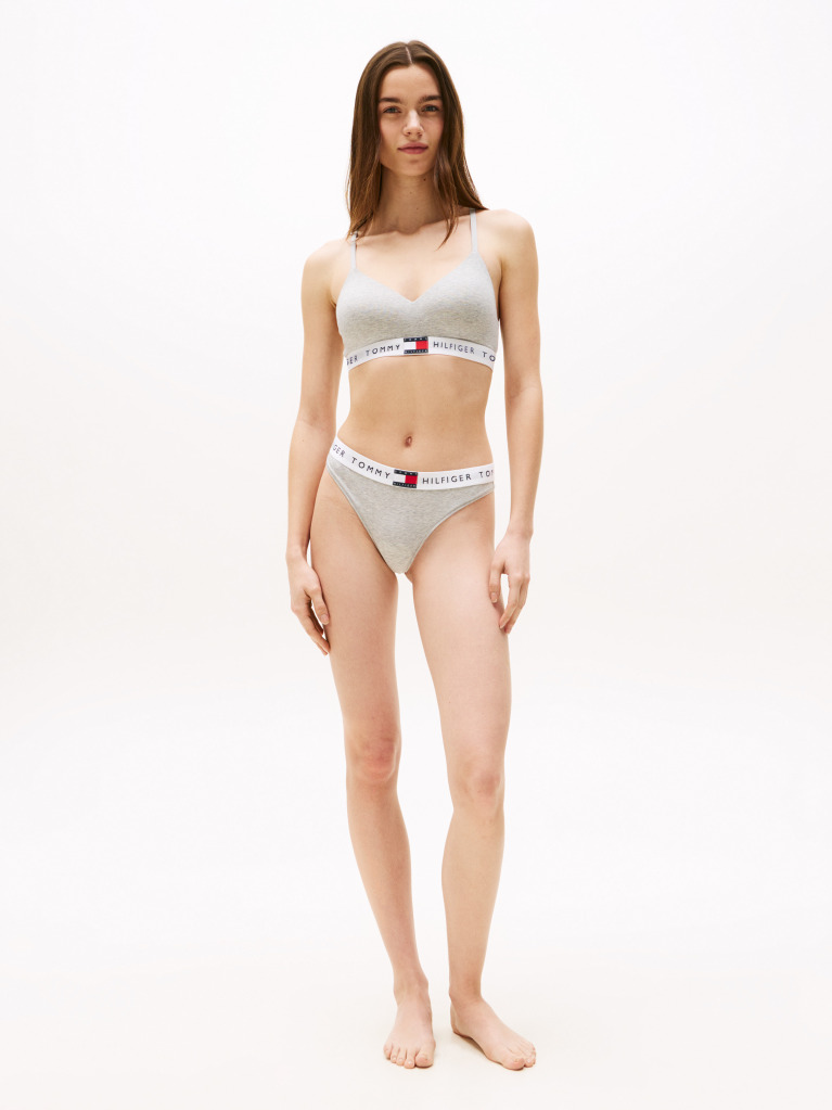 Grey Heritage Padded Push-Up Bralette  Women