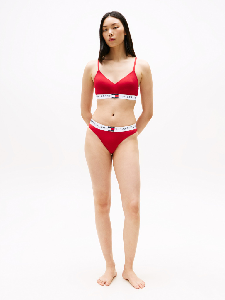 Red Heritage Padded Push-Up Bralette  Women
