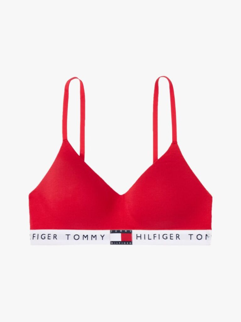 Red Heritage Padded Push-Up Bralette  Women