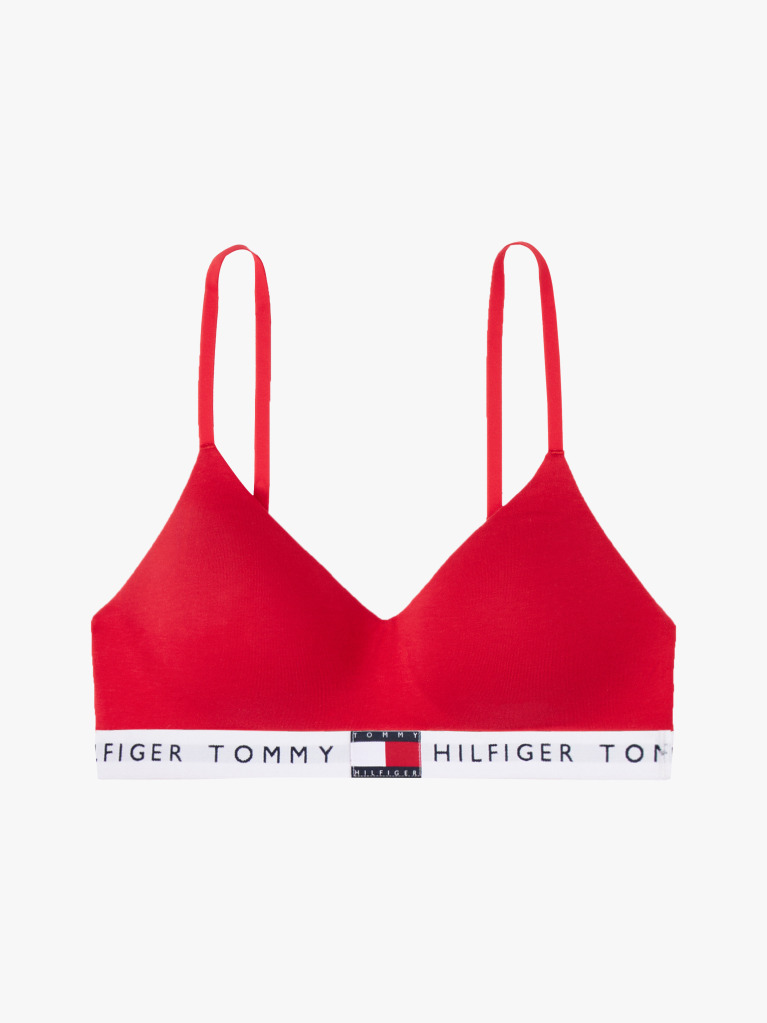 Red Heritage Padded Push-Up Bralette  Women