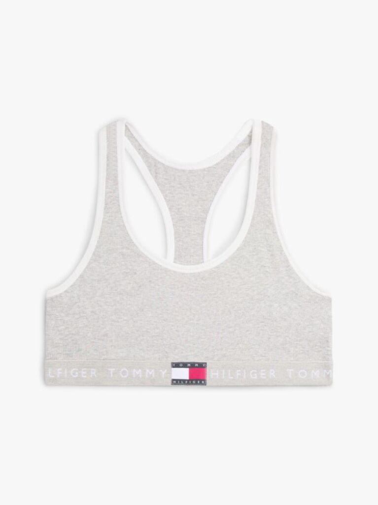 Γκρι Heritage Ριμπ Σουτιέν Bralette Με Λογότυπο  Γυναίκες