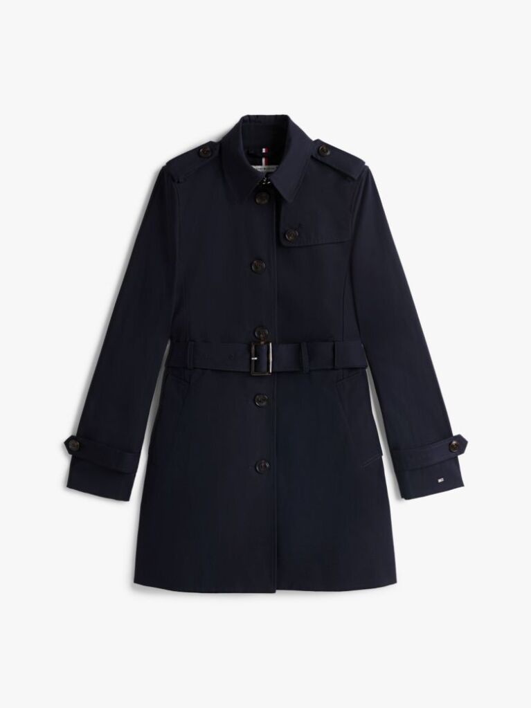 Blue Heritage Single Breasted Trench Coat  Women