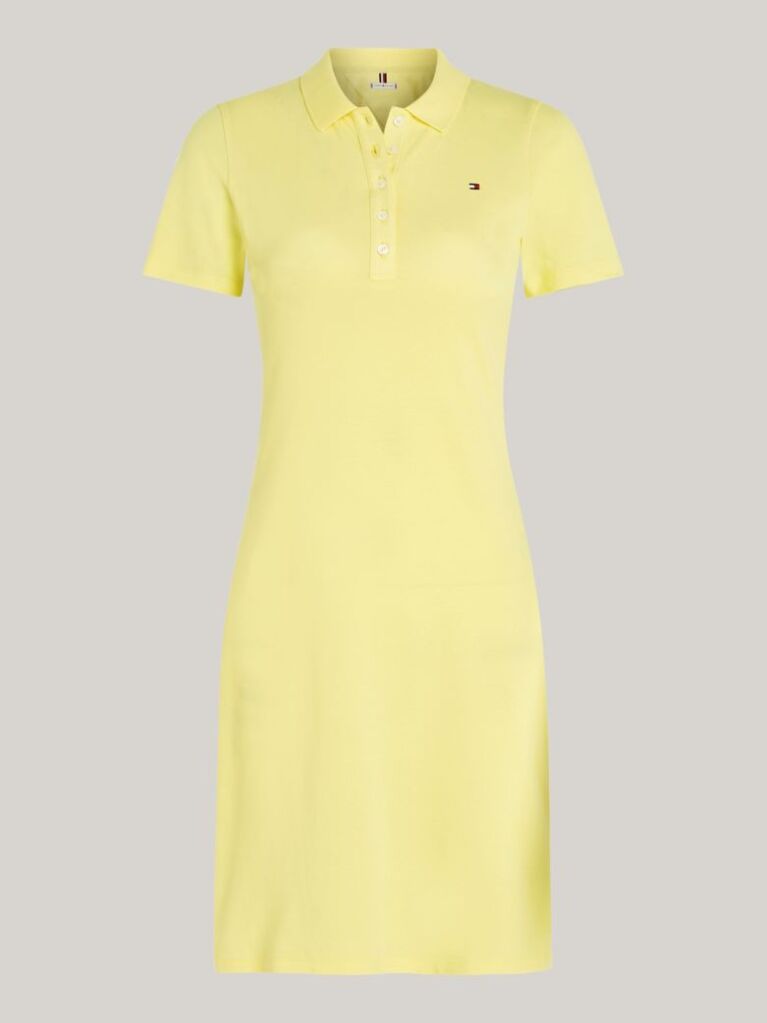 Yellow 1985 Collection Slim Fit Polo Dress  Women