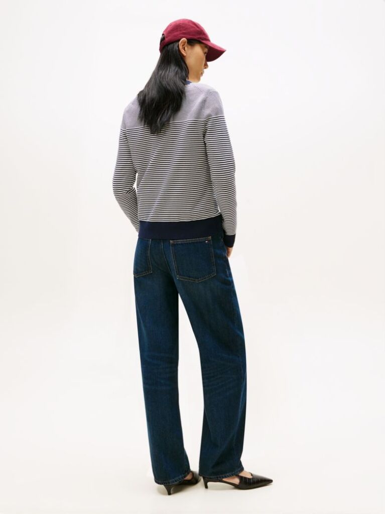 Multi Jersey V-Neck Jumper  Women