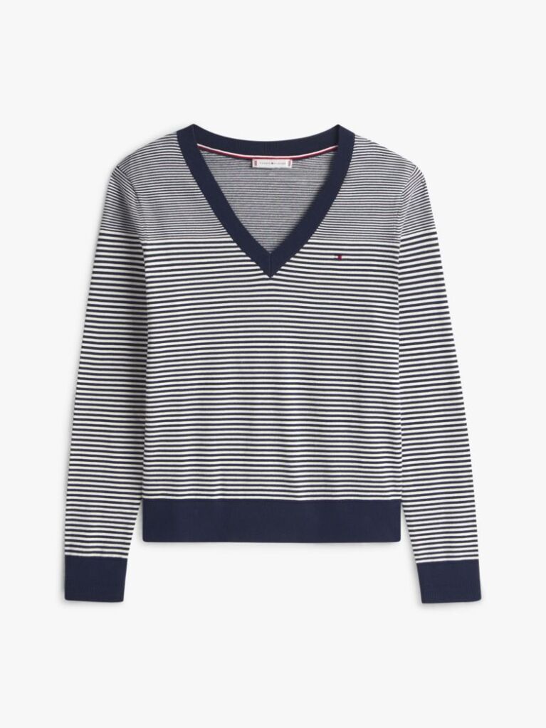 Multi Jersey V-Neck Jumper  Women