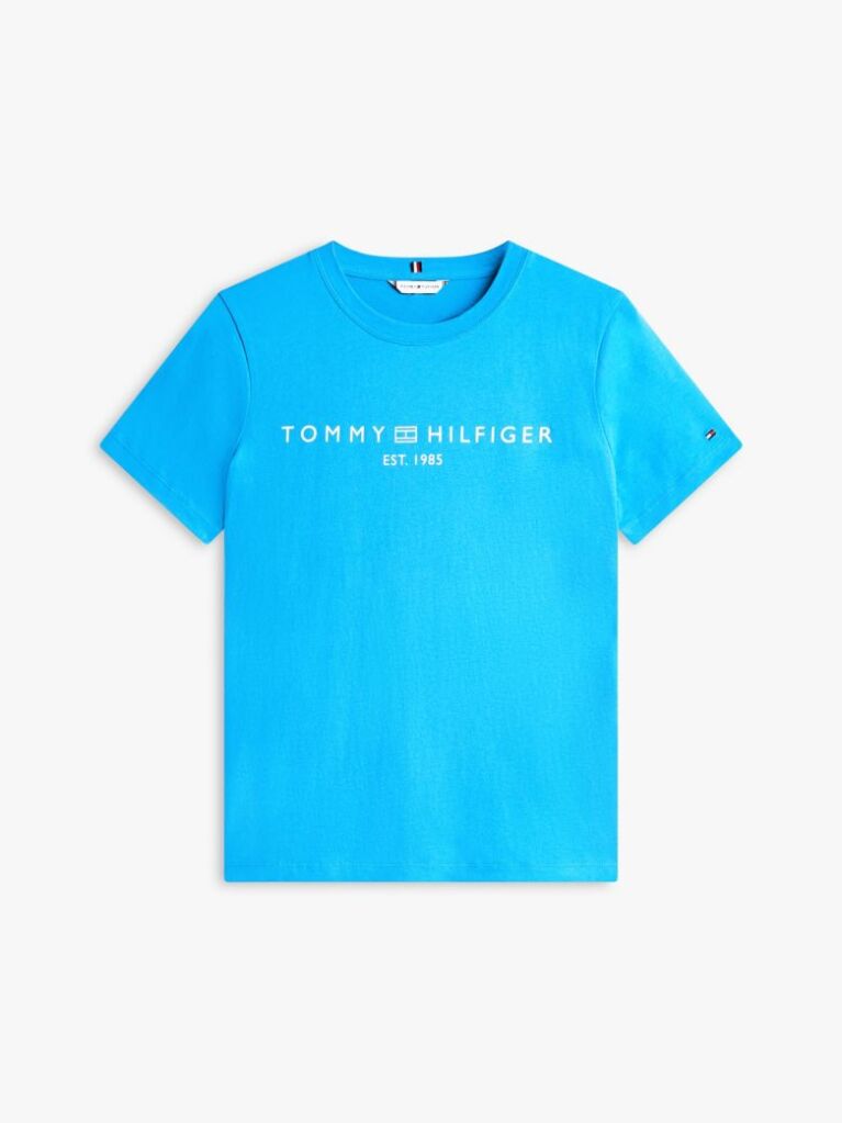 Blue Logo Crew Neck T-Shirt  Women