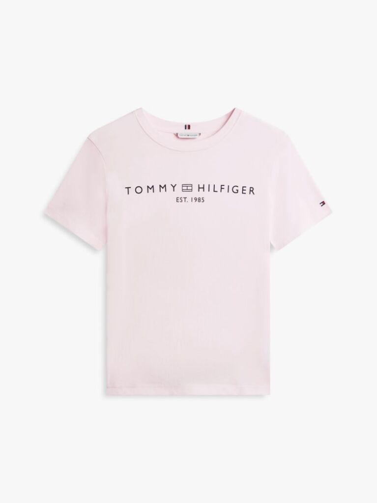 Pink Logo Crew Neck T-Shirt  Women