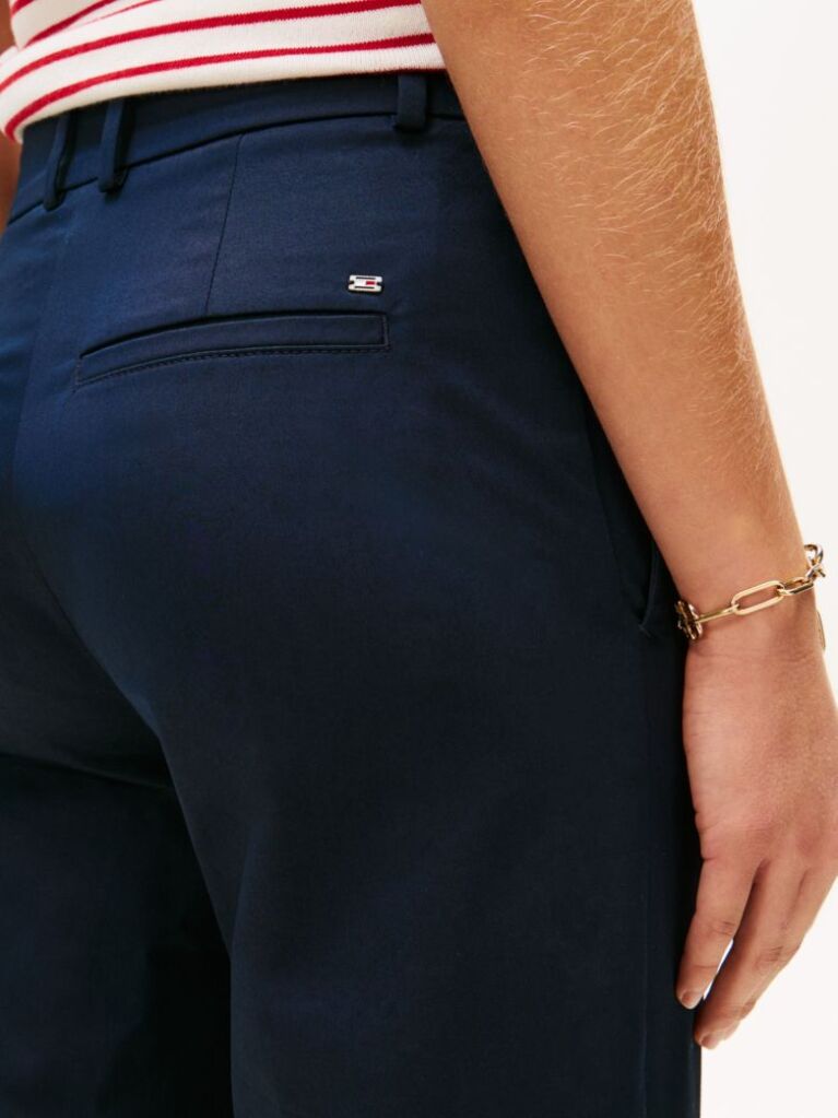 Μπλε Slim Παντελόνι Chinos  Γυναίκες