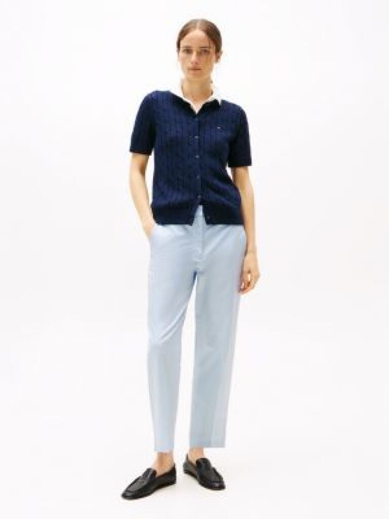 Μπλε Slim Παντελόνι Chinos  Γυναίκες