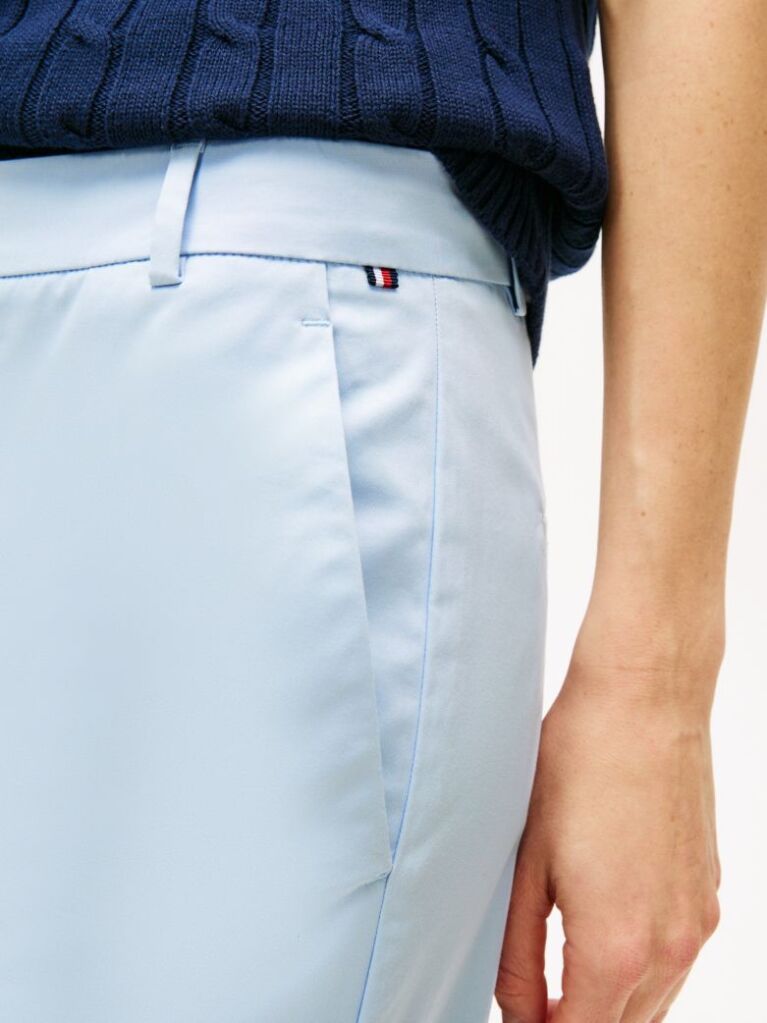 Μπλε Slim Παντελόνι Chinos  Γυναίκες