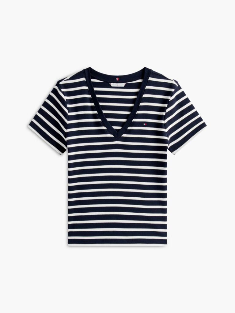Multi T-Shirt Με Λαιμόκοψη V Και Slim Γραμμή  Γυναίκες