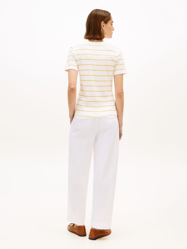 Multi V-Neck Slim Fit T-Shirt  Women