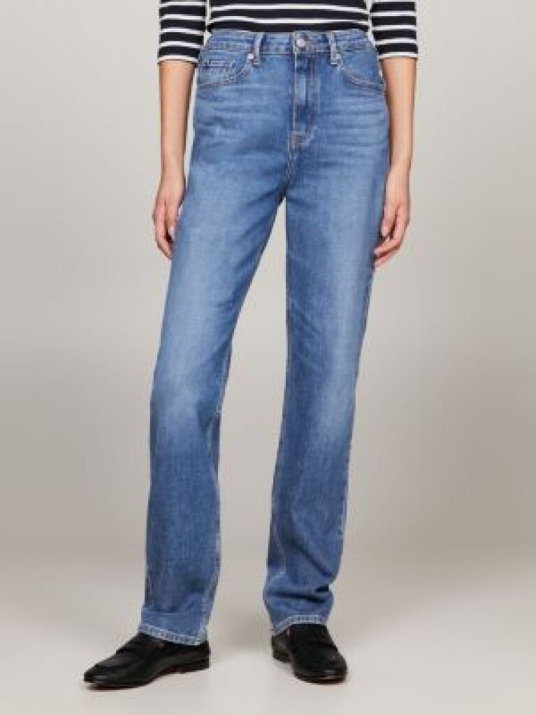 Denim Melany Ψηλόμεσο Τζιν Σε Ίσια Γραμμή  Γυναίκες