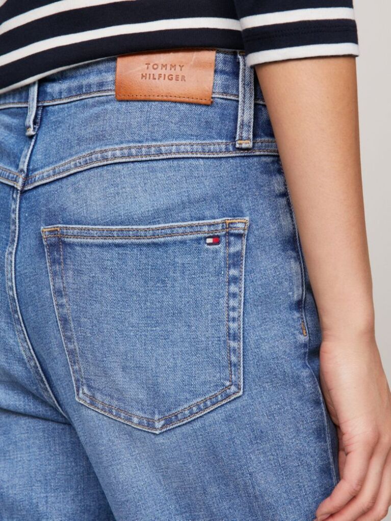 Denim Melany Ψηλόμεσο Τζιν Σε Ίσια Γραμμή  Γυναίκες