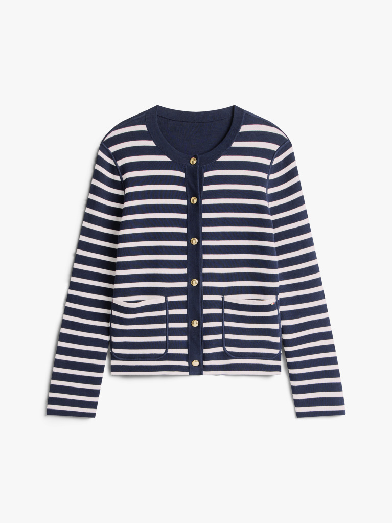 Multi Jersey Strech Reversible Cardigan  Women