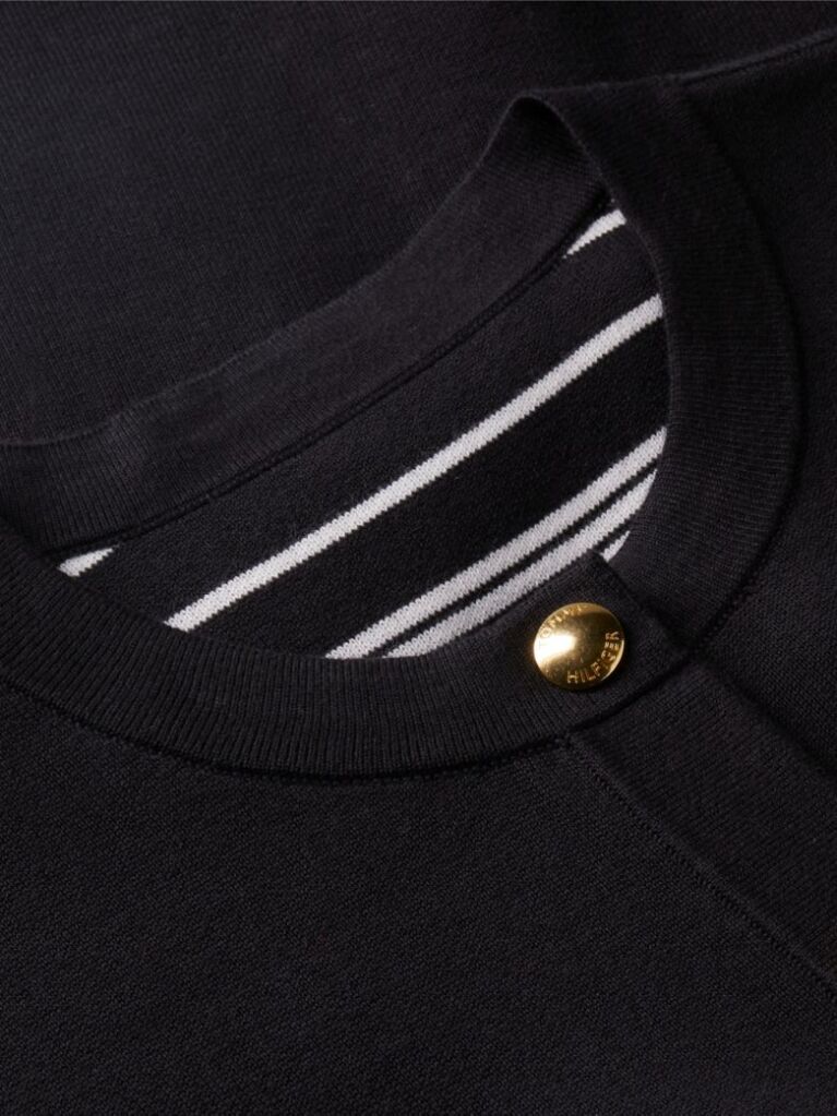 Black Jersey Strech Reversible Cardigan  Women