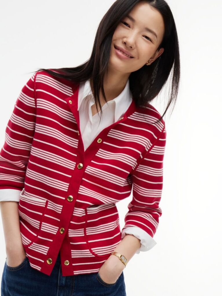 Multi Jersey Strech Reversible Cardigan  Women