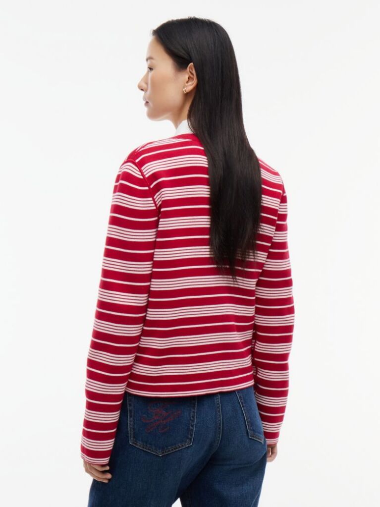 Multi Jersey Strech Reversible Cardigan  Women