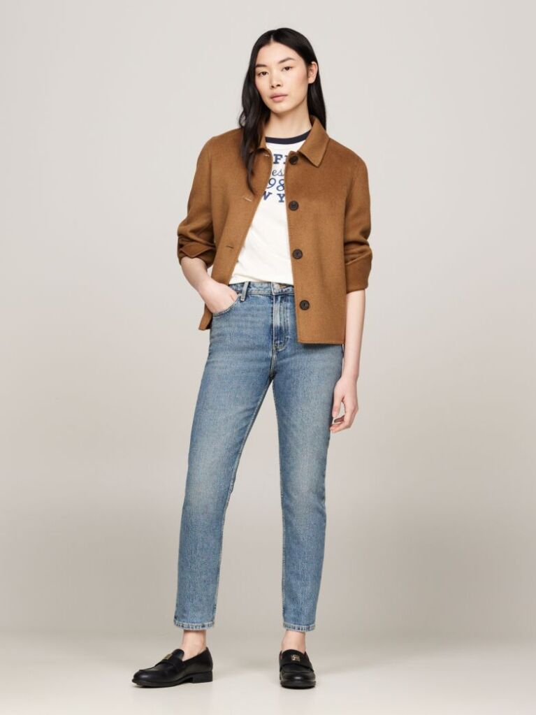 Denim Ψηλόμεσο Slim Τζιν  Γυναίκες