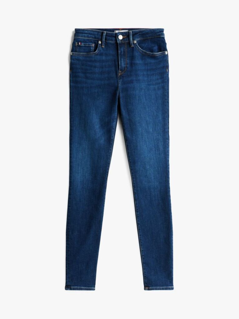 Blue Skinny Jeans Dark Blue  Women