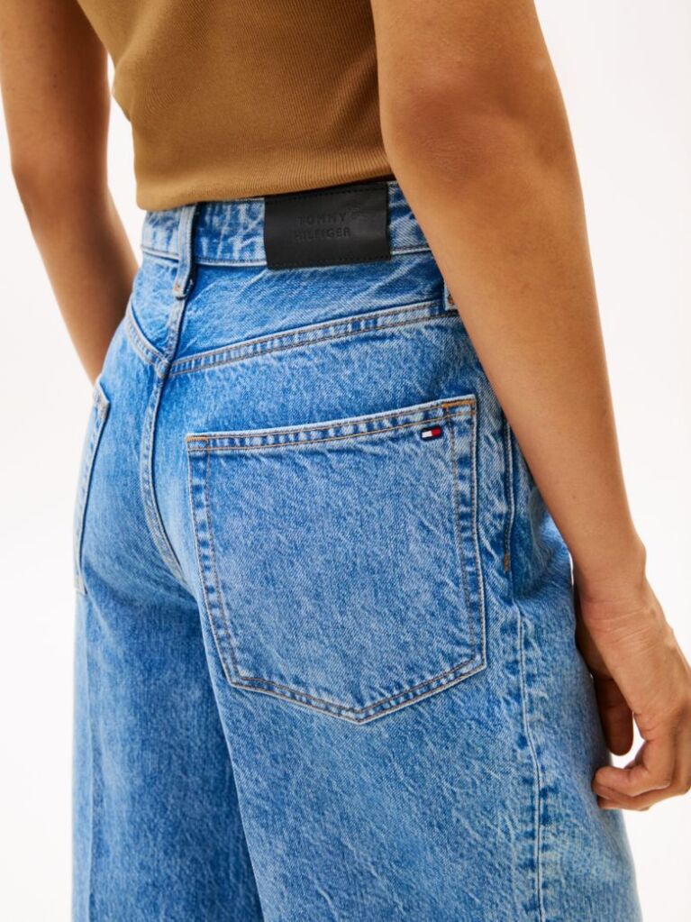 Blue Wide Leg Jeans  Women